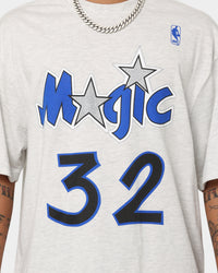 Mitchell & Ness Orlando Magic Shaquille O'Neal #32 N&N T-Shirt White Marle
