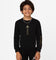 Jordan Kids' Holiday Shine Air Crewneck Black