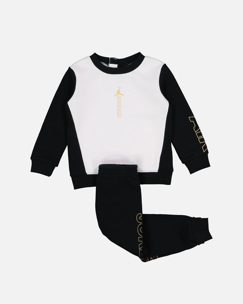 Jordan Infants' Holiday Shine Crew Set Black