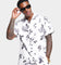 XXIII Milo Floral Button Up Shirt White