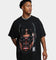 Rodman Brand 91 Face Vintage T-Shirt Washed Black