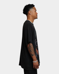 Rodman Brand 91 Face Vintage T-Shirt Washed Black