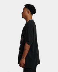 Rodman Brand 91 Face Vintage T-Shirt Washed Black