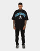 Saint Morta Members Club Boxy T-Shirt Black/Blue