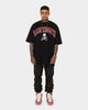 Saint Morta Members Club Boxy T-Shirt Black/Red