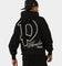 Loiter Paradise Zip Hoodie Off Black