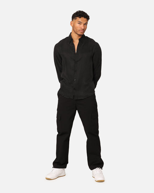XXIII Nathan Button Up Shirt Black
