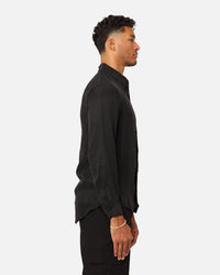 XXIII Nathan Button Up Shirt Black