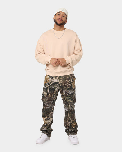 MNML Vintage Wash Crewneck Cream