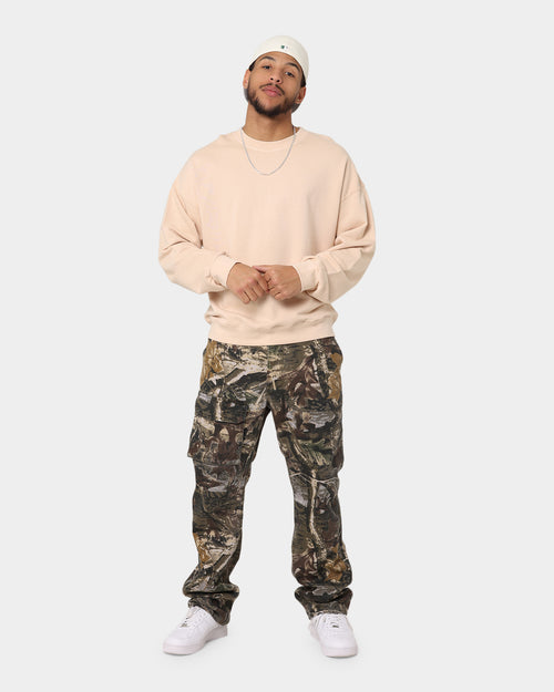 MNML Vintage Wash Crewneck Cream