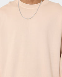 MNML Vintage Wash Crewneck Cream
