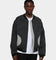 MNML Distressed Bomber Jacket Charcoal Grey