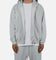 MNML Basic Zip Up Hoodie Grey