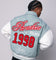 Loiter Paradise Varsity Jacket Light Blue