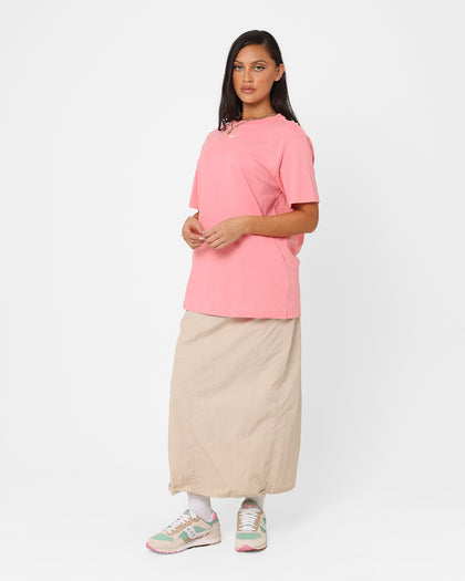 Nike Women's Sportswear Essentials T-Shirt Coral Chalk/White