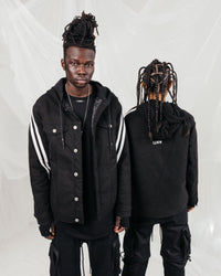 The Anti Order Anti Sport Oversized Jacket Black/White