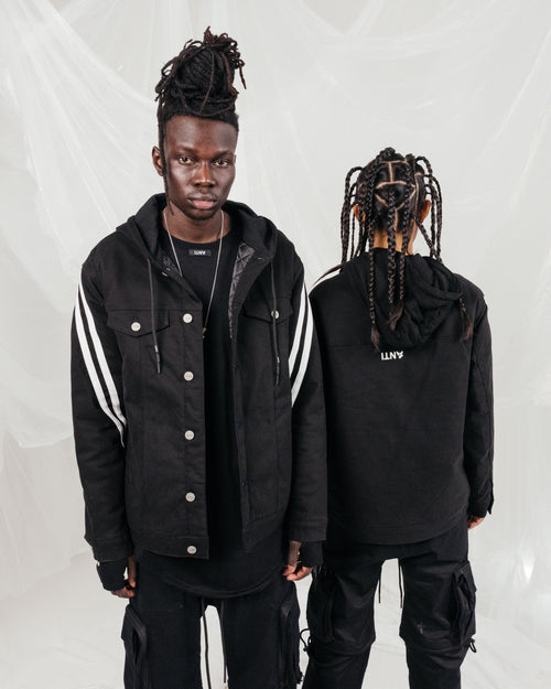 The Anti Order Anti Sport Oversized Jacket Black/White