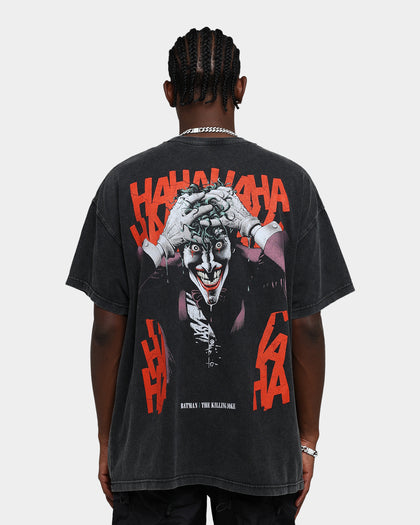 73Studio X DC Batman The Killing Joke  Vintage T-Shirt Black Wash