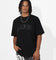 Saint Morta Gothic Appliqué Boxy T-Shirt Black
