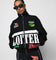 Loiter Speedway Windbreaker Jacket Black