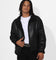 Saint Morta Shearling Oversized Jacket Black
