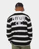Champion Heritage Collegiate Rugby Polo Shirt Black/White