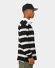 Champion Heritage Collegiate Rugby Polo Shirt Black/White