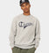 Champion Reverse Weave Cursive Logo Crewneck Oxford Heather