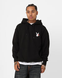 Playboy Flowers Hoodie Black