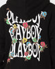 Playboy Flowers Hoodie Black