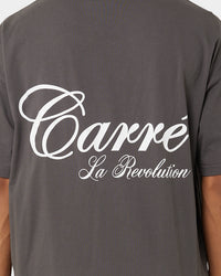 Carre Avant Oversized Short Sleeve T-Shirt Coal