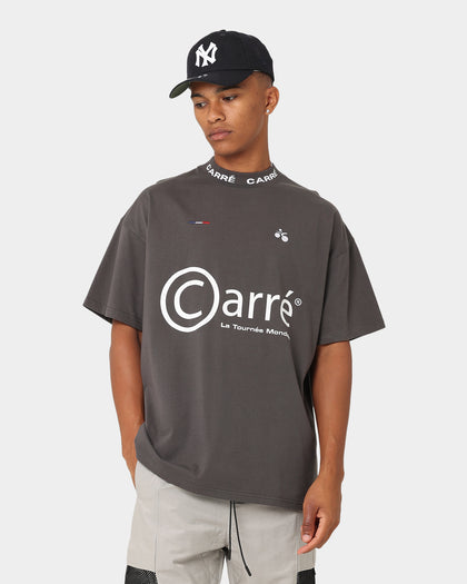 Carre Tournee Oversized Short Sleeve T-Shirt Coal