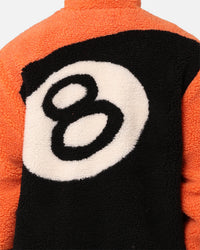 Stussy Ball Fleece Reversible Jacket Orange/Black