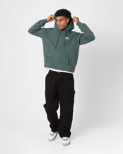 Stussy Extra Tough 50-50 Hoodie Pigment Moss Green