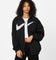 Nike Women's Sportswear Essential Woven Jacket Black/White