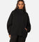 Nike Women's Sportswear Tech Fleece Oversized Full-Zip Hoodie Cape Black/Black