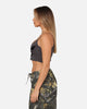 Adidas Women's Large Trefoil Bra Top Grey Six