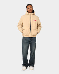 Tommy Jeans TJM Reversible Sherpa Jacket Twilight Navy/Multi-Coloured