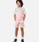 Adidas Kids' Adicolour Shorts and T-Shirt Set Clear Pink