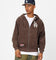 New Era Los Angeles Oversized Zip Hoodie Moss