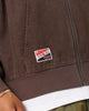 New Era Los Angeles Oversized Zip Hoodie Moss