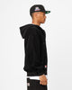 New Era Oakland Raiders Oversized Zip Hoodie Black