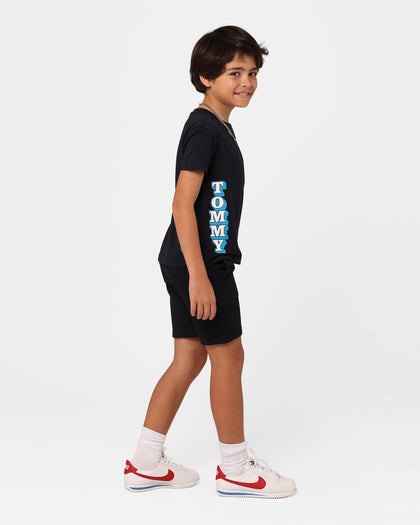 Tommy Hilfiger Kids' Fun Logo T-Shirt Desert Sky