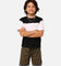 Calvin Klein Kids' Colour Block T-Shirt Black