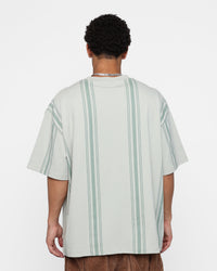 Students Golf Mullinax Knit Stripes T-Shirt Khaki