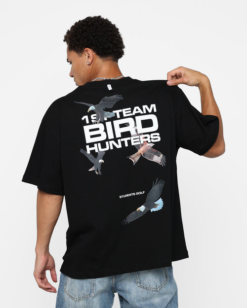Students Golf Varner Full Fashion Jacquard T-Shirt Black