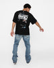 Students Golf Varner Full Fashion Jacquard T-Shirt Black