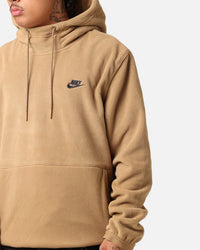 Nike Fleece Winter Pullover Hoodie Dark Driftwood/Black