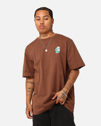 Playboy PB Heart T-Shirt Brown
