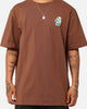 Playboy PB Heart T-Shirt Brown